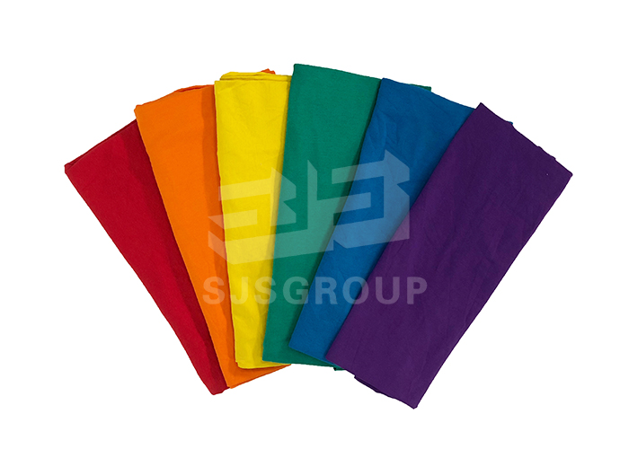 Разноцветная новая тряпка - Стандартный размер темной ткани